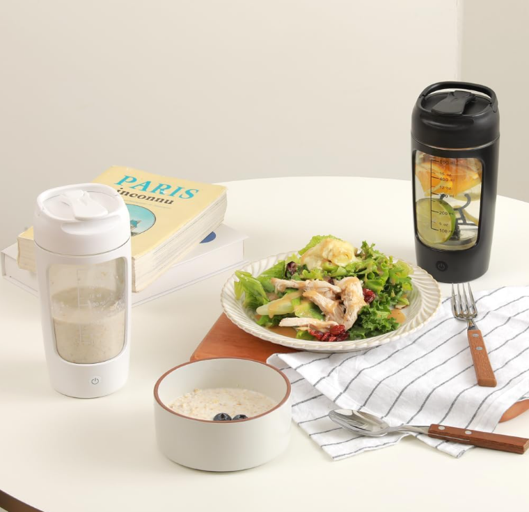 BottleLab™ Electric Protein Shaker Cup with Powder Storage